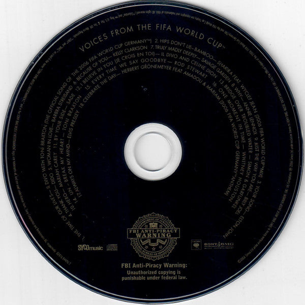Various : Voices From The FIFA World Cup (CD, Comp)