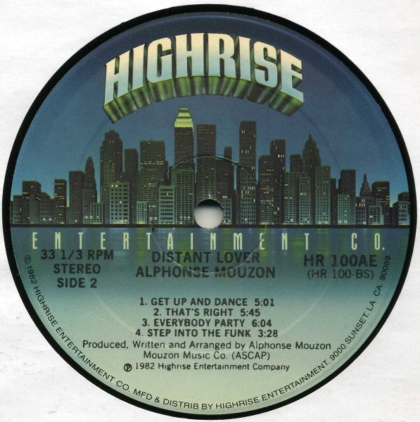 Alphonse Mouzon : Distant Lover (LP, Album, PRC)