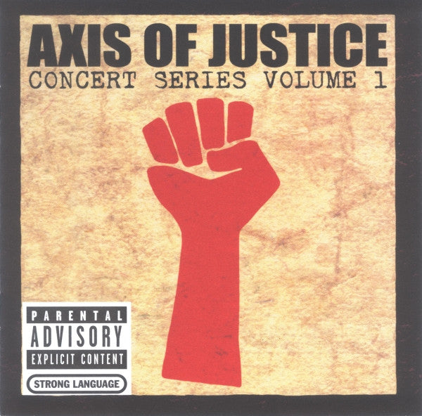 Various : Axis Of Justice: Concert Series - Volume 1 (CD, Comp + DVD-V, NTSC)