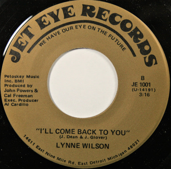 Lynne Wilson (2) : We're A Perfect Match (7", Single)
