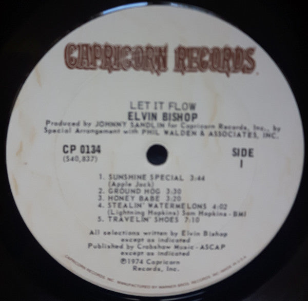 Elvin Bishop : Let It Flow (LP, Album)
