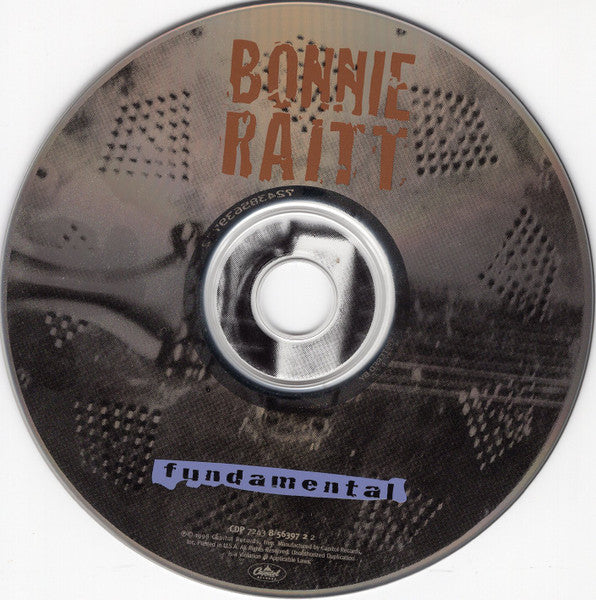 Bonnie Raitt : Fundamental (CD, Album + CD-ROM, Ltd, Promo, Tow)