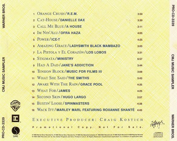 Various : WBR New Music Report (CD, Comp, Promo)