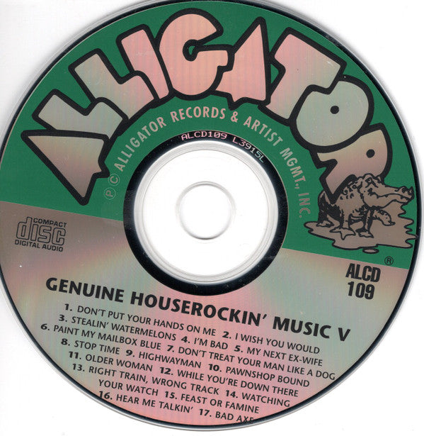 Various : Genuine Houserockin' Music V (CD, Comp)