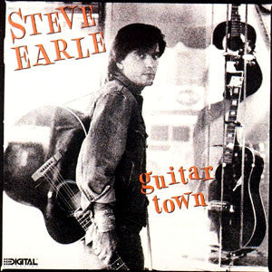 Steve Earle : Guitar Town (LP, Album, Club, Col)