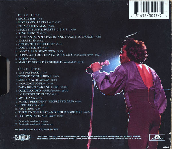 James Brown : Make It Funky  (The Big Payback:  1971-1975) (2xCD, Comp)