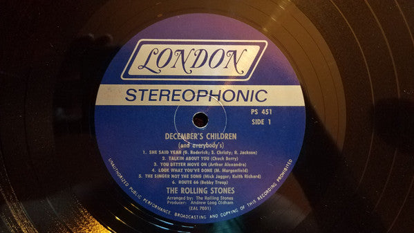 The Rolling Stones : December's Children (And Everybody's) (LP, Album)