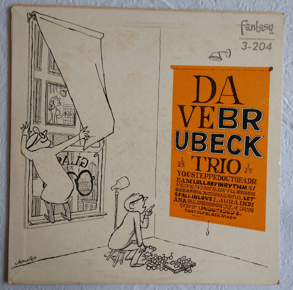 The Dave Brubeck Trio : Dave Brubeck Trio (LP, Comp, Mono, Bla)