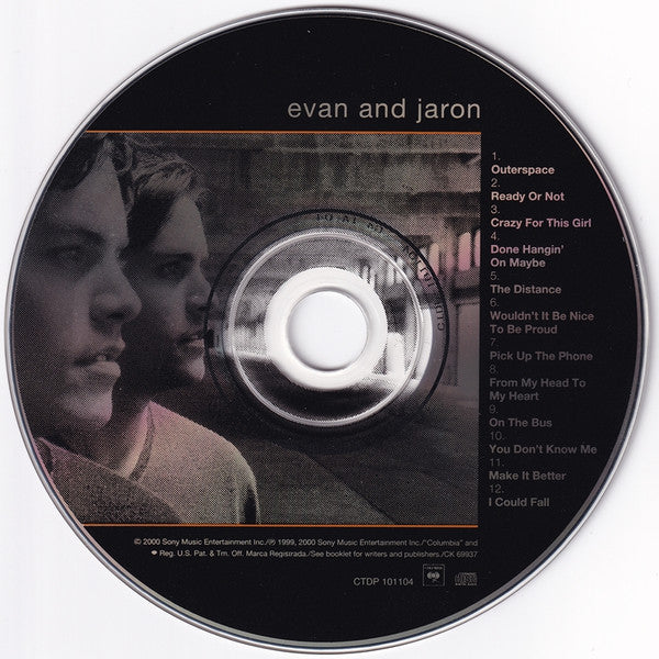 Evan And Jaron : Evan And Jaron (CD, Album)