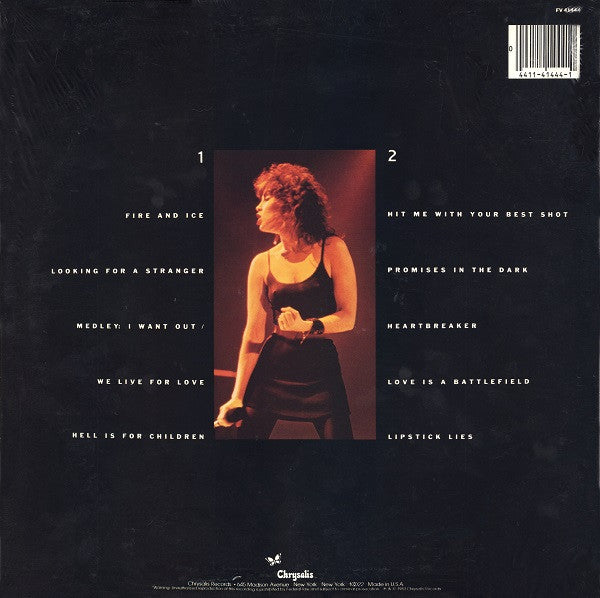 Benatar* : Live From Earth (LP, Album, PRC)