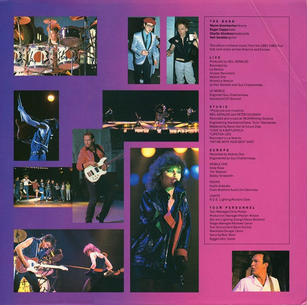 Benatar* : Live From Earth (LP, Album, PRC)