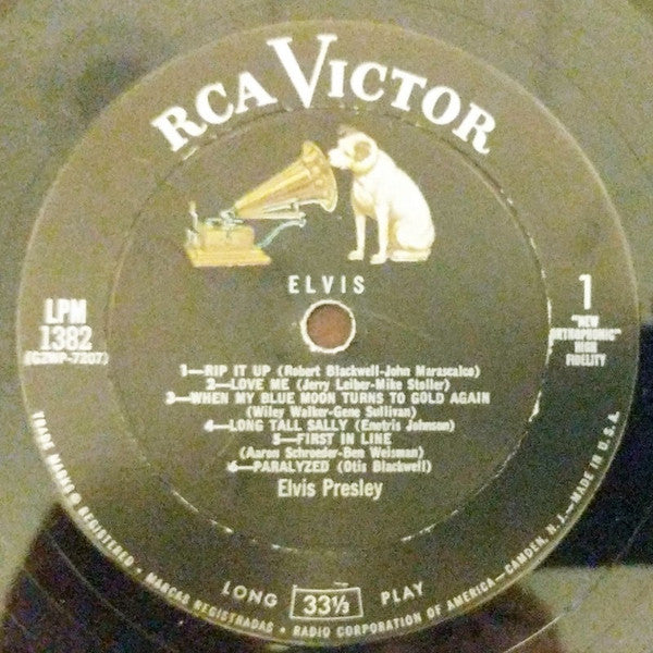 Elvis Presley : Elvis (LP, Album, Mono, Hol)