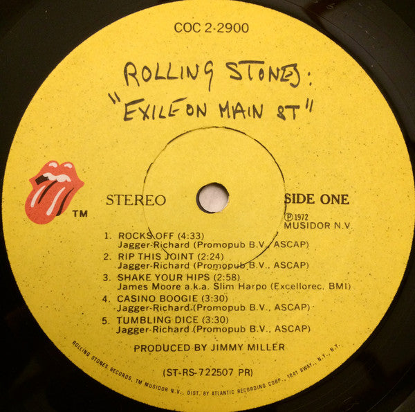 Rolling Stones* : Exile On Main St (2xLP, Album, PR,)
