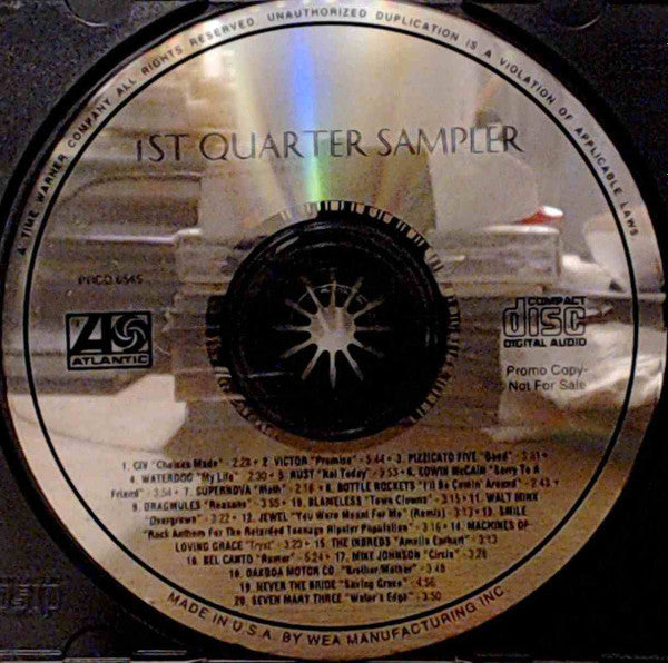 Various : 1st Quarter Sampler (CD, Comp, Promo, Smplr)