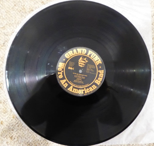 Grand Funk Railroad : We're An American Band (LP, Album, Jac)