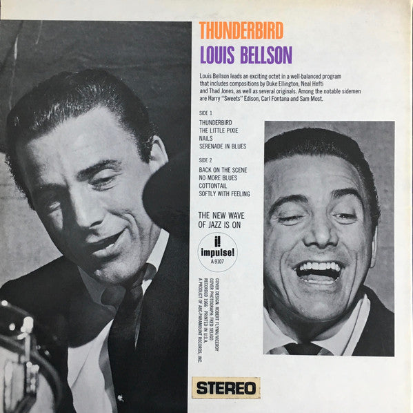 Louis Bellson : Thunderbird (LP, Gat)