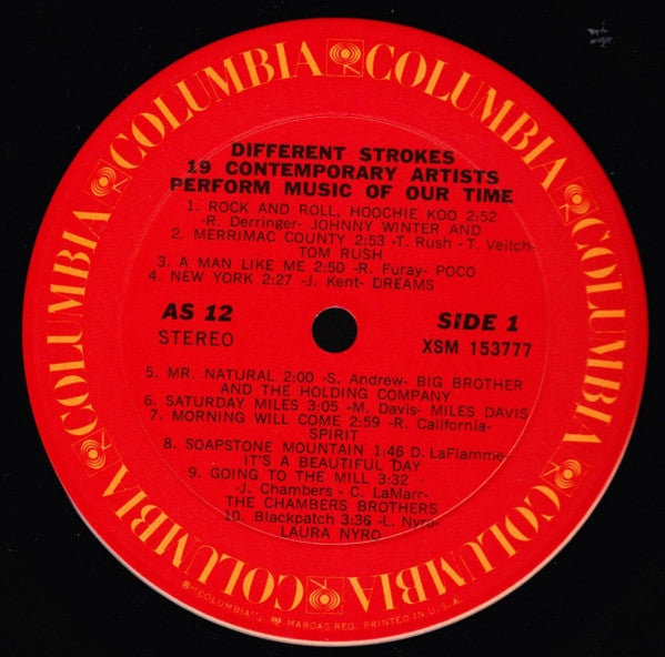 Various : Different Strokes (LP, Comp, Ter)