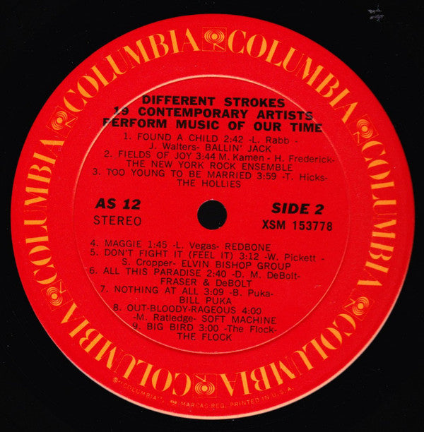Various : Different Strokes (LP, Comp, Ter)