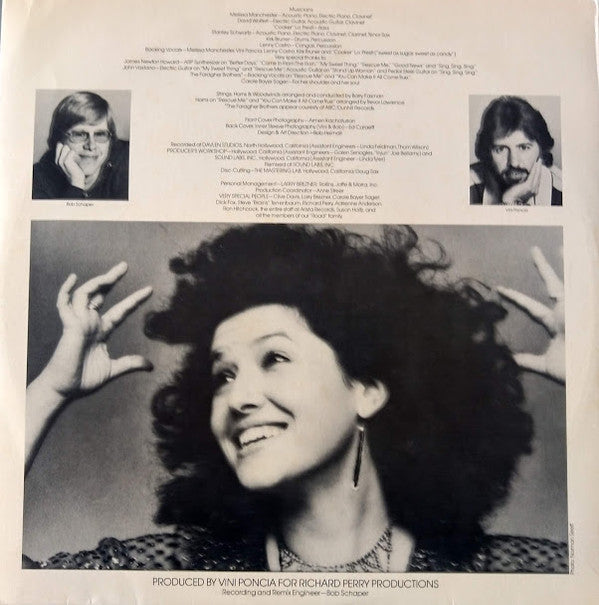 Melissa Manchester : Better Days & Happy Endings (LP, Album, PRC)