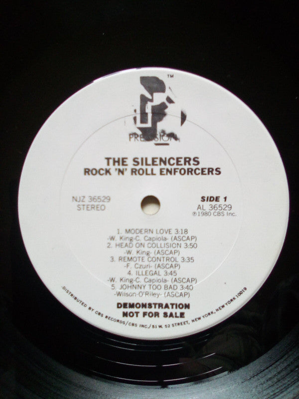 The Silencers (2) : Rock 'N' Roll Enforcers (LP, Album, Promo)