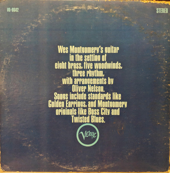 Wes Montgomery : Goin' Out Of My Head (LP, Album, Club)