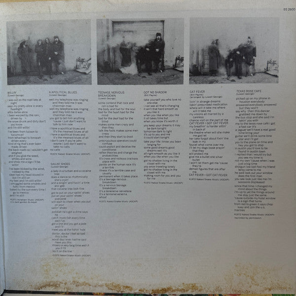 Little Feat : Sailin' Shoes (LP, Album, RE, Gat)