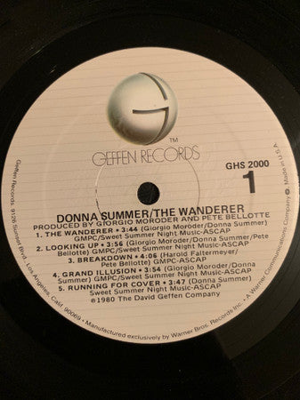 Donna Summer : The Wanderer (LP, Album, Mon)