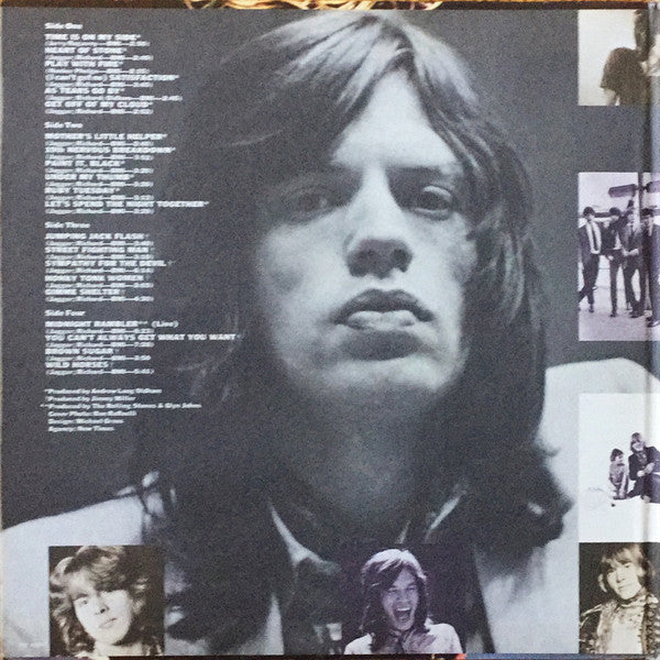 The Rolling Stones : Hot Rocks 1964-1971 (2xLP, Comp, RE, Ter)