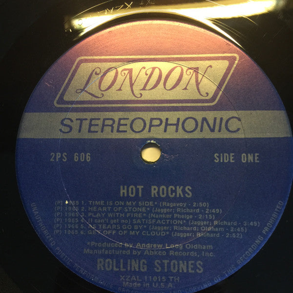 The Rolling Stones : Hot Rocks 1964-1971 (2xLP, Comp, RE, Ter)