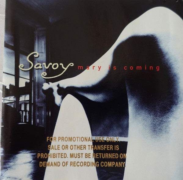 Savoy : Mary Is Coming (CD, Album)