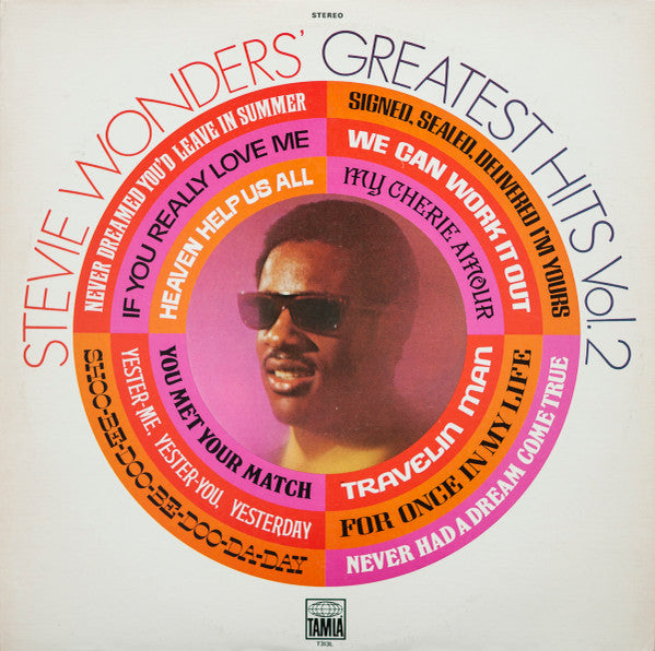 Stevie Wonder : Stevie Wonder's Greatest Hits Vol. 2 (LP, Comp, Sup)