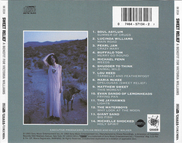 Various : Sweet Relief (A Benefit For Victoria Williams) (CD, Album)