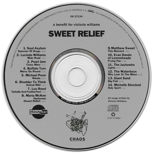 Various : Sweet Relief (A Benefit For Victoria Williams) (CD, Album)