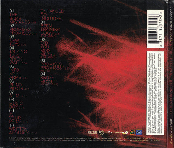 The Cooper Temple Clause : Kick Up The Fire, And Let The Flames Break Loose (CD, Album, Enh)