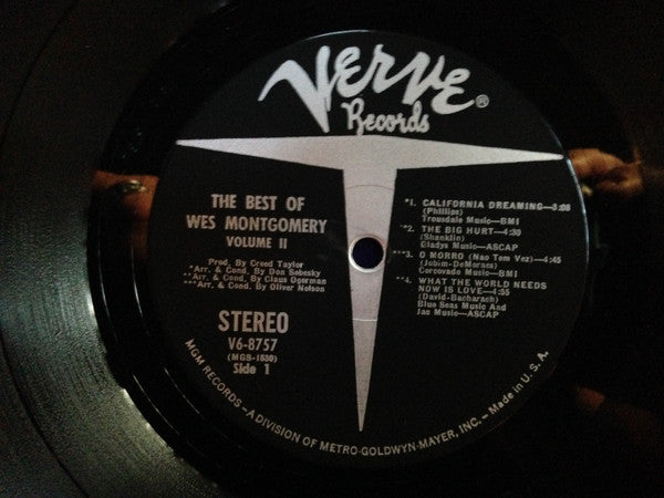 Wes Montgomery : The Best Of Wes Montgomery Vol. 2 (LP, Comp)