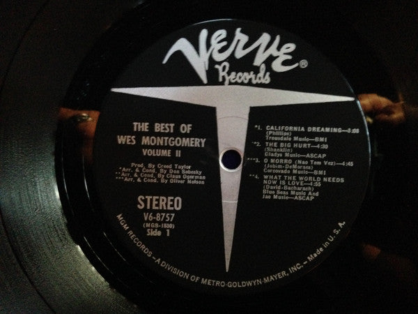 Wes Montgomery : The Best Of Wes Montgomery Vol. 2 (LP, Comp)