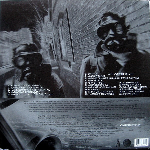 Razed High : Invisible (LP, Album)