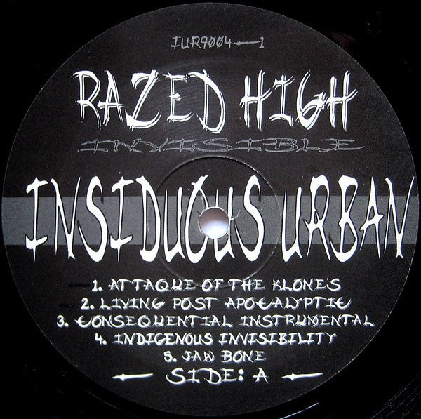 Razed High : Invisible (LP, Album)