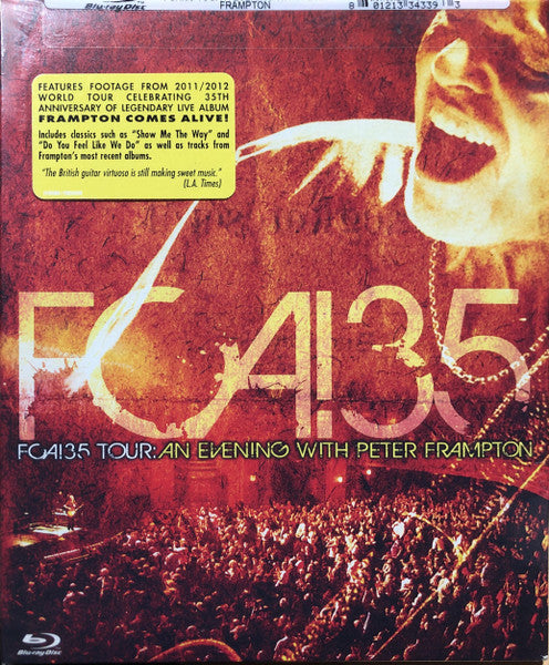 Peter Frampton : FCA!35 Tour: An Evening with Peter Frampton (Blu-ray)