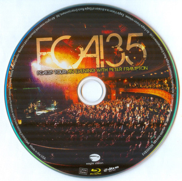 Peter Frampton : FCA!35 Tour: An Evening with Peter Frampton (Blu-ray)