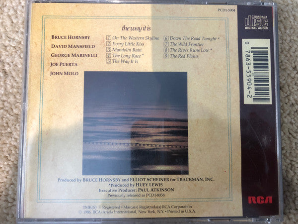 Bruce Hornsby And The Range : The Way It Is (CD, Album, RE, RP)
