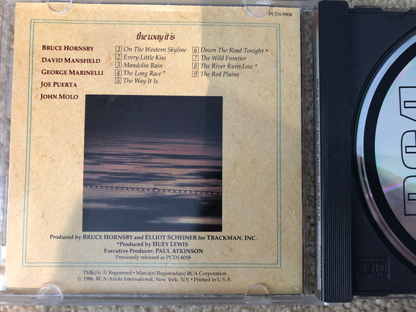 Bruce Hornsby And The Range : The Way It Is (CD, Album, RE, RP)