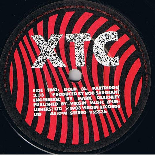 XTC : Great Fire (7", Single, Pla)