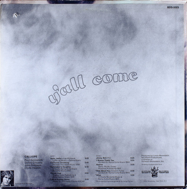 Calliope (2) : Steamed (LP, Album, All)