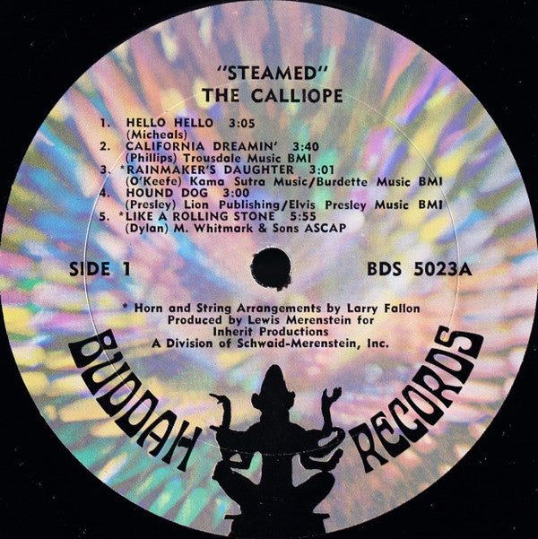 Calliope (2) : Steamed (LP, Album, All)