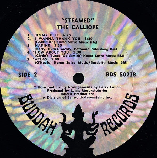 Calliope (2) : Steamed (LP, Album, All)