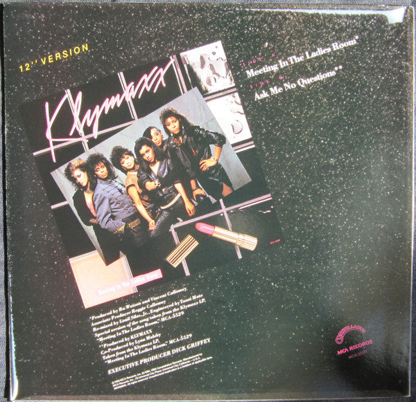 Klymaxx : Meeting In The Ladies Room (12")