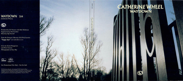 Catherine Wheel : Waydown (CD, Single, Promo)