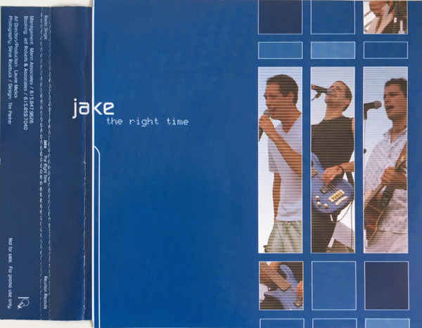 Jake (16) : The Right Time  (CD, Single)