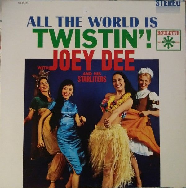 Joey Dee And His Starliters* : All The World Is Twistin'! With Joey Dee And His Starliters (LP, Album, Ora)